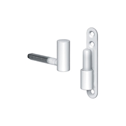 Simonswerk FT-Einbohrband, SIKU® K 3172 WF, 2tlg., Stahl für Drehflügel, Rollen Ø 15mm, braun-H9, beschichtet Rollenlänge: 57mm, Fensterwerkstoff: Kunststoff, DIN-Richtung: Links-Rechts Nr. 500001642 / 5 090502 0 07107