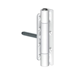 Simonswerk FT-Einbohrband, SIKU® K 3179 WF MSTS, 2tlg., Stahl für Drehflügel, Rollen Ø 15mm, F9 grau metallic (194), pulverbeschichtet Rollenlänge: 100mm, Fensterwerkstoff: Kunststoff, DIN-Richtung: Links-Rechts Nr. 500001721 / 5 090884 0 19406