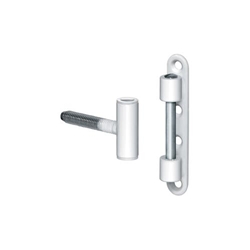 Simonswerk FT-Einbohrband, SIKU® K 3273 WF, 2tlg., Stahl für Kippflügel, Rollen Ø 13mm, verkehrsweiß, pulverbeschichtet Rollenlänge: 57mm, Fensterwerkstoff: Kunststoff, DIN-Richtung: Links-Rechts Nr. 500001700 / 5 090731 0 07007