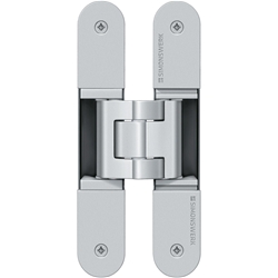 Simonswerk ZT-Türband, TECTUS® TE 340 3D verdeckt liegend, 2tlg., F1 beschichtet Öffnungswinkel: 180°, DIN-Richtung: Links-Rechts, Gleitlager Nr. 5 400605 0 12402