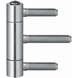 Simonswerk HT-Band, BAKA® C 1-20 WF, 3tlg., Stahl Flachkopf topzink Rollen Ø 20mm, Rollenlänge: 86mm, DIN-Richtung: Links-Rechts Nr. 500001384 / 5 080655 0 11006