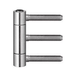 Simonswerk HT-Band, BAKA® C 2-20 WF, 3tlg., Stahl Flachkopf topzink Rollen Ø 20mm, Rollenlänge: 86mm, DIN-Richtung: Links-Rechts Nr. 500001394 / 5 080675 0 11006