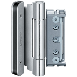 Simonswerk HT-Band, BAKA® Protect 4010 3D FD MSTS, 2tlg., Stahl Flachkopf topzink Gleitlager, Rollenlänge: 140mm, DIN-Richtung: Links-Rechts (Satz a 3 Stück) Nr. 500001483 / 5 080823 0 11085