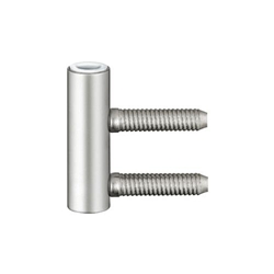 Simonswerk ZT-Rahmenteil, VARIANT® V 4200 WF, Stahl Flachkopf vernickelt wartungsfrei, Rollenlänge: 48,5mm, Rollen Ø 15mm, DIN-Richtung: Links-Rechts Nr. 500000160 / 5 010306 0 01507