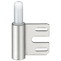 Simonswerk ZT-Rahmenteil, VARIANT® V 8100 WF, Stahl Flachkopf vernickelt wartungsfrei, Rollenlänge: 38mm, Rollen Ø 15mm, DIN-Richtung: Links-Rechts Nr. 5 010284 0 01512