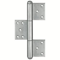 Simonswerk Torband, T 9/220, für stumpfe Holztore, 220 mm, zum Anschrauben Stift Ø14mm, Stahl verzinkt Stift Ø 14 mm Nr. 500001928 / 5 130656 0 01005