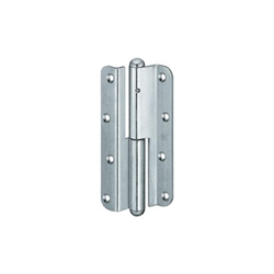 Simonswerk ZT-Türband, BAKA® QF 1, Rollenlänge: 140mm, DIN-Richtung: Links, Stahl Rundkopf, 2tlg., verzinkt mit festem Stift, Stift Ø 10mm Nr. 5 130581 2 01006