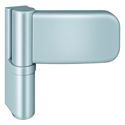Simonswerk HT-Aufschraubband, SIKU® 3D K 4140, 2tlg., Stahl, DIN-Richtung: Links-Rechts, Rollenlänge: 100mm, weißaluminium (Pack a 3 Stück) Nr. 5 190830 0 20403