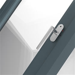 ECO Fenstergriff Alarm- u. Klimafunktion FO-310 AK ER, Stiftlänge 37mm, Edelstahl matt gebürstet, Nocken 10mm/12mm, Nr. 5030065673