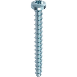 SFS JB-D® Plus Befestigungsschraube verzinkt, (Beton/Kalksandstein), MMS-plus-P-D15-7,5x50mm, Torx T30, Nr. 1205034