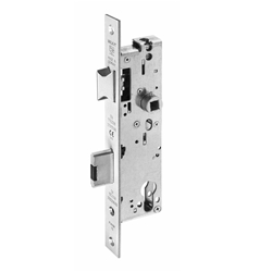 Wilka Anti-Panik-Einsteckschloss 678K F24/35/92/9 Niro Funktion B geteilte Nuß Ls verwendbar DIN EN 179+1125 2-flügelig Nr. 678K.000003