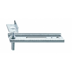 SFS Fenstermontageanker unten JB-DK50/10-HVW30 mit Winkel, bis 30mm Höhenverstellung, Nr. 1187876 Auskarkung 10-50mm, Länge: 138mm (Material: 2,5mm)