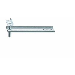 SFS Fenstermontageanker unten JB-DK100/10-HVW30 mit Winkel, bis 30mm Höhenverstellung, Nr. 1172607 Auskarkung 50-100mm, Länge: 188mm (Material: 2,5mm)