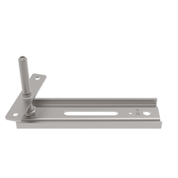 SFS Fenstermontageanker seitlich JB-D50/10-60-AM8-T mit Platte, 10-60mm Höhenverstellung, Nr. 1246440 Auskarkung 10-50mm, Länge: 138mm (Material: 2,5mm)