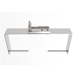 SFS Klemme für Absturzsicherung, JB-D/FA Plus CL300, Klemmbefestigung für Mauerwerk (u.a. HLZ, PP2/4/6), Länge: 302mm (Material: 2,0mm) Nr. 1630999
