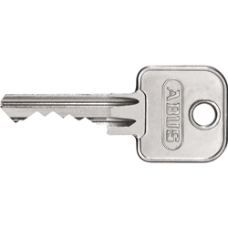Abus Vorhangschloss 85/40 2 Profilschlüssel, Messing massiv Gehäuseb. 40mm,Gehäuset. 16mm,H 62mm, gleichschließend, 1253 Nr. 22698