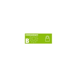 Abus FT-Stangenschloss, FOS650, AL0125 abschließbar, Stahl Schlüssel Anz. 2 Profilschlüssel, braun Nr. 73010