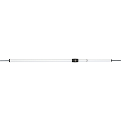 Abus FT-Stangenschloss, TELE-Z 100, AL0125,L 1000mm abschließbar, Stahl weiß Schlüssel Anz. 2 Profilschlüssel Nr. 31777