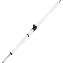Abus FT-Stangenschloss, TELE-Z 100, AL0125,L 1000mm abschließbar, Stahl weiß Schlüssel Anz. 2 Profilschlüssel Nr. 31777