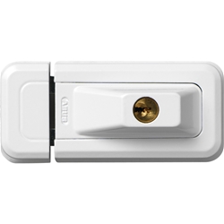 Abus FT-Universal-Zusatzschloss, 3010, AL0125 abschließbar, gleichschließend, Stahl braun Made in Germany Nr. 31760