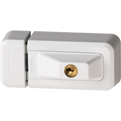 Abus FT-Universal-Zusatzschloss, 3010, AL0125 abschließbar, gleichschließend, Stahl braun Made in Germany Nr. 31760