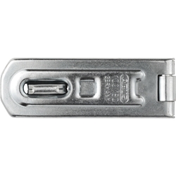 Abus Tür-Überfalle, mit Ösenplatte, Stahl 100/80, korrosionsgeschützt zum Anschrauben,L 80mm,H 27mm Nr. 01438