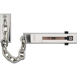 Abus Türkette,mit integrierter Kettenhalterung, SK66 CL/DFNLI Stahl vernickelt gehärtet Made in Germany Nr. 010001357-01