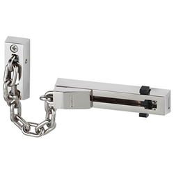 Abus Türkette,mit integrierter Kettenhalterung, SK66 CL/DFNLI Stahl vernickelt gehärtet Made in Germany Nr. 010001357-01