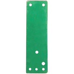 GFS Stahlplatte für EH-Türwächter RAL6029 grün, für Brandschutz- türen 175mm mit Klebeset Nr. 901670 DIN EN 179/1125