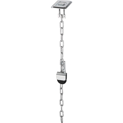 Abus Kellerschacht- Gitterrostsicherung, GS40 B/SB Stahl verzinkt-chromatiert B 105,L 600,verzinkt-chromatiert Nr. 03600