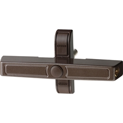 Abus FT-Zusatzschloss, 2420, AL0125 abschließbar, gleichschließend, Stahl braun Made in Germany Nr. 89634