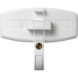 Abus FT-Zusatzschloss, DFS95, AL0125 abschließbar, gleichschließend, Stahl braun Made in Germany, VdS-anerkannt Nr. 31718