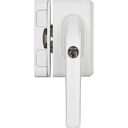 Abus FT-Zusatzschloss, FO500N, AL0125 abschließbar, gleichschließend, Stahl braun Made in Germany, VdS-anerkannt Nr. 71323