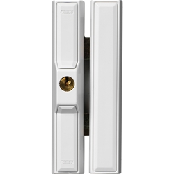 Abus FT-Universal-Zusatzschloss, FTS88, AL0125 abschließbar, gleichschließend, Stahl braun Made in Germany, VdS-anerkannt Nr. 31738