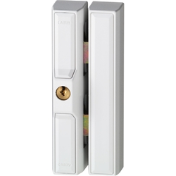 Abus FT-Universal-Zusatzschloss, FTS88, AL0125 abschließbar, gleichschließend, Stahl braun Made in Germany, VdS-anerkannt Nr. 31738
