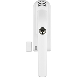 Abus DK-Fenstergriff,mit Alarm,VK7/32-44 FG300A,braun beschichtet mit Stütznocken,Nocken Ø 10mm, verdeckt verschraubt, DIN Links Nr. 58278