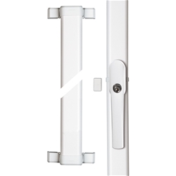 Abus FT-Stangenschloss, FOS550A, AL0125 mit Alarm, Stahl braun Schlüssel Anz. 2 Profilschlüssel Nr. 07434