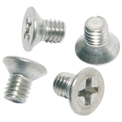 Assa Kreuzschlitzschraube 4x6mm Edelstahl, notwendig zur Kombination von Winkel- schließblechen mit Türöffnern der Serie 118/128/138 Nr. 2.0401-01943500