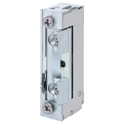Assa Türöffner 118E.348 10-24V AC/DC, Links/Rechts, geschlitztes Aufschraubstück + Andruck 1,5mm verstärkt 12V (Dauerstrom)100% ED Nr. 118E348---A71