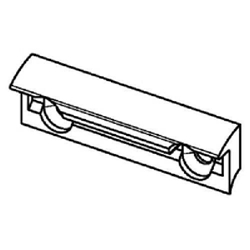 Assa Objekttür-Aufschraubstück, verzinkt 118.1010011, für Türöffner Nr. 118.1010011 40