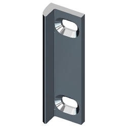 Assa Objekttür-Aufschraubstück, verzinkt 14.10, für Türöffner, B 46mm, H 14mm, T 8,5mm Nr. 14.1000011 40