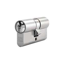 Winkhaus Profilzylinder XR51N 40/40mm mit NGF, inkl. 3 Schlüssel vernickelt, 5-Stiftig DIN EN 1303 und DIN 18252