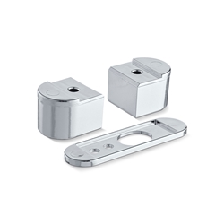 Geze Radien-Endstücke für Kabelübergang an Holztüren Beutel bestehend aus 2 Stück (PG:53) Nr. 156752