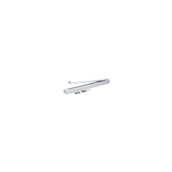Geze OT-Gleitschiene, für Oben-Türschließer, ALU, TS 5000 E, Bandseite, silberfarbig eloxiert, 1-flg., aufliegend, H 30mm, L 498,50mm (PG:23) 116295