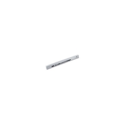 Geze OT-Gleitschiene, für Oben-Türschließer, ALU, TS 5000 R, Bandseite, silberfarbig eloxiert, 1-flg., aufliegend, H 30mm, L 745mm (PG:23) 116300