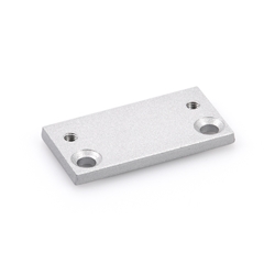 Geze OT-Montageplatte, für Gestänge, Aluminium, TS 2000/4000, zum Anschrauben, DIN Links-Rechts, EV1 eloxiert zum Anschrauben (PG:06) 057109