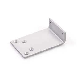 Geze OT-Montageplatte, für Gestänge, Aluminium, TS 2000/4000, zum Anschrauben, DIN Links-Rechts, EV1 eloxiert zum Anschrauben (PG:06) 057109