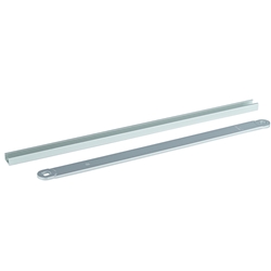 Dorma OT-Gleitschiene, für Oben-Türschließer, G 96 N 20, silber eloxiert, DIN Rechts, Stanzhebel Nr. 52003801
