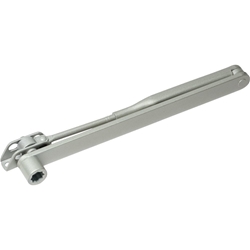 Dorma OT-Gestänge, für Oben-Türschließer, TS 73 EMF, Aluminium, 180°, silber eloxiert Nr. 75400100