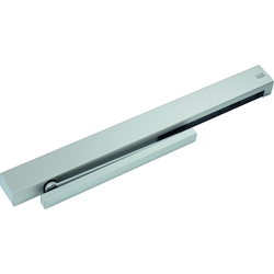 Dorma OT-Oben-Türschließer, mit Freilaufgleitschiene, Gr.EN 2-5, TS 99 FLR, silber eloxiert, Sturzmontage Bandseite Nr. 54290301